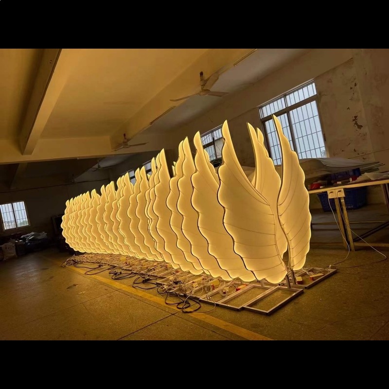 Glowing Angel Wings Light Prop - Lighting Decoration For Wedding 리뷰 및 가격