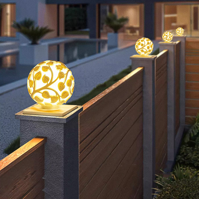 Outdoor column lights solar LE - Lighting Decoration Outdoor 리뷰 및 가격