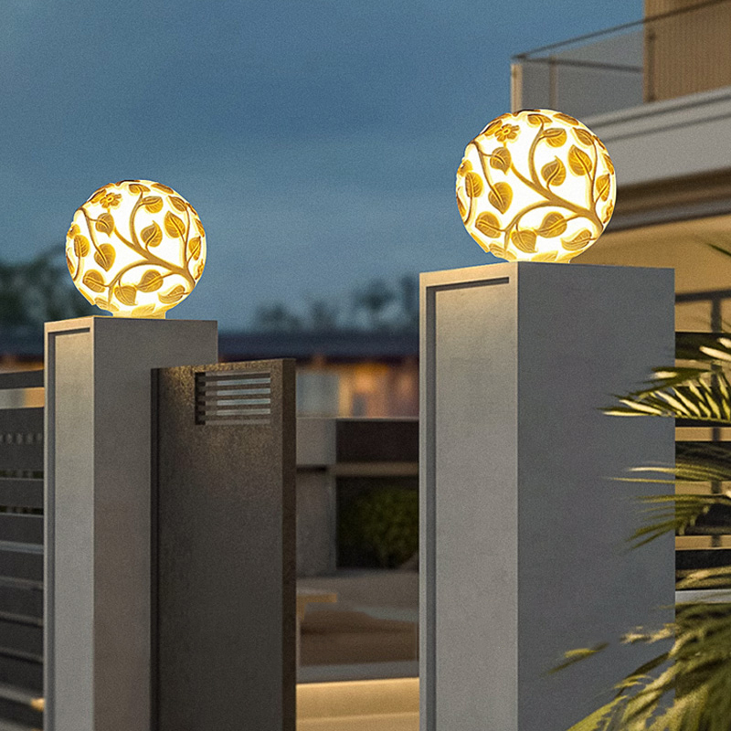 Outdoor column lights solar LE - Lighting Decoration Outdoor 리뷰 및 가격