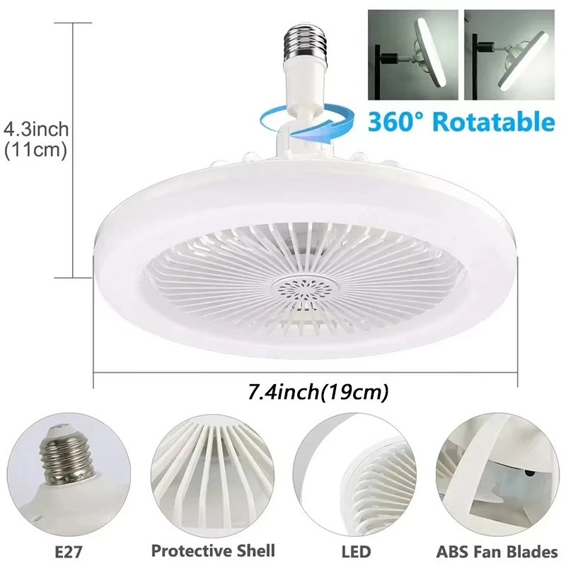 2 In 1 Ceiling Fan Lamps 3 Spe - Decor Lighting Ceiling Fans 리뷰 및 가격