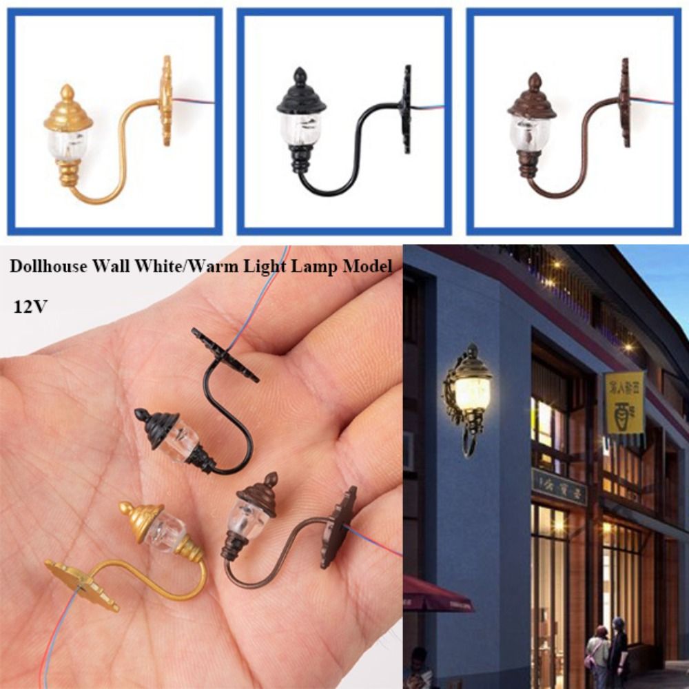 1.7*1.8cm/2.2*2.7cm Dollhouse  - Lighting Metal Wall Decor 리뷰 및 가격