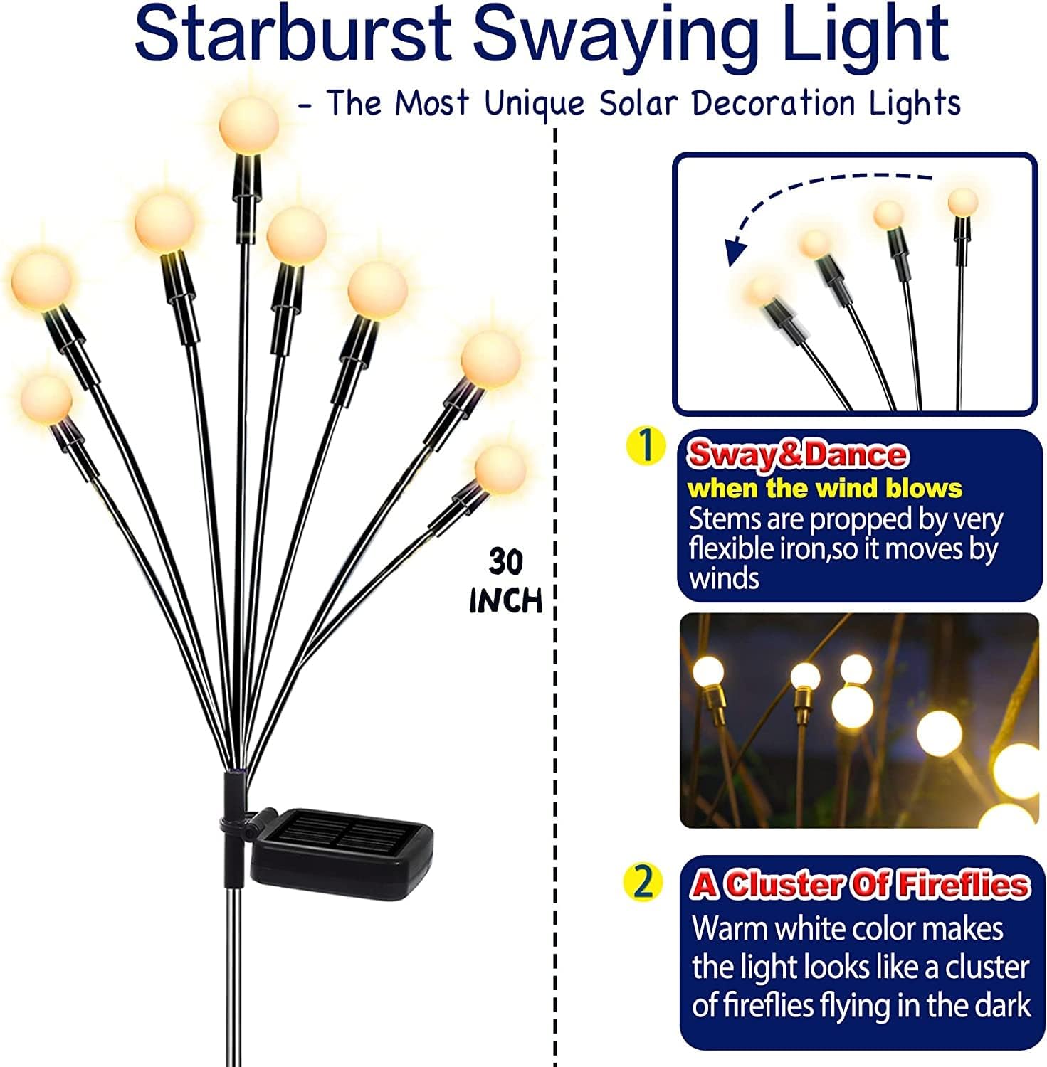 Upgraded Solar Swaying Lights  - Decor Lighting Pack 리뷰 및 가격