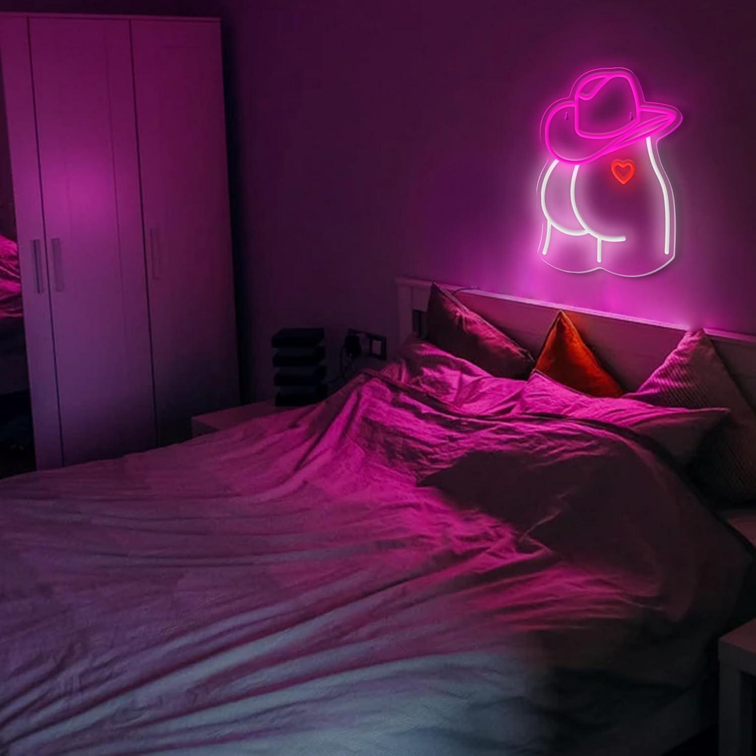 Cowgirl Neon Sign Dimmable LED - Lighting Decoration For Wedding 리뷰 및 가격