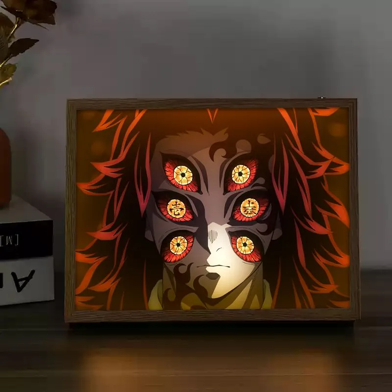 Demon Slayer Action Figures Li - Lighting Room Decor Photo 리뷰 및 가격