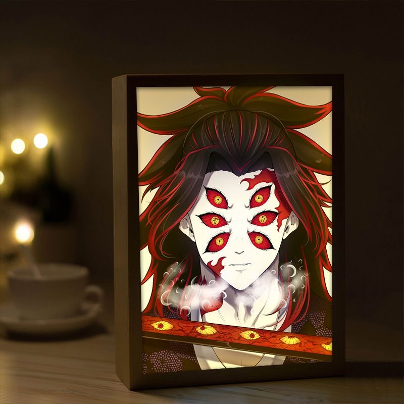 Demon Slayer Action Figures Li - Lighting Room Decor Photo 리뷰 및 가격