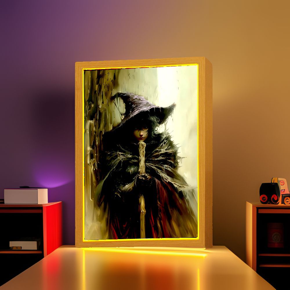 Anime Figure Light Painting Ph - Lighting Room Decor Photo 리뷰 및 가격