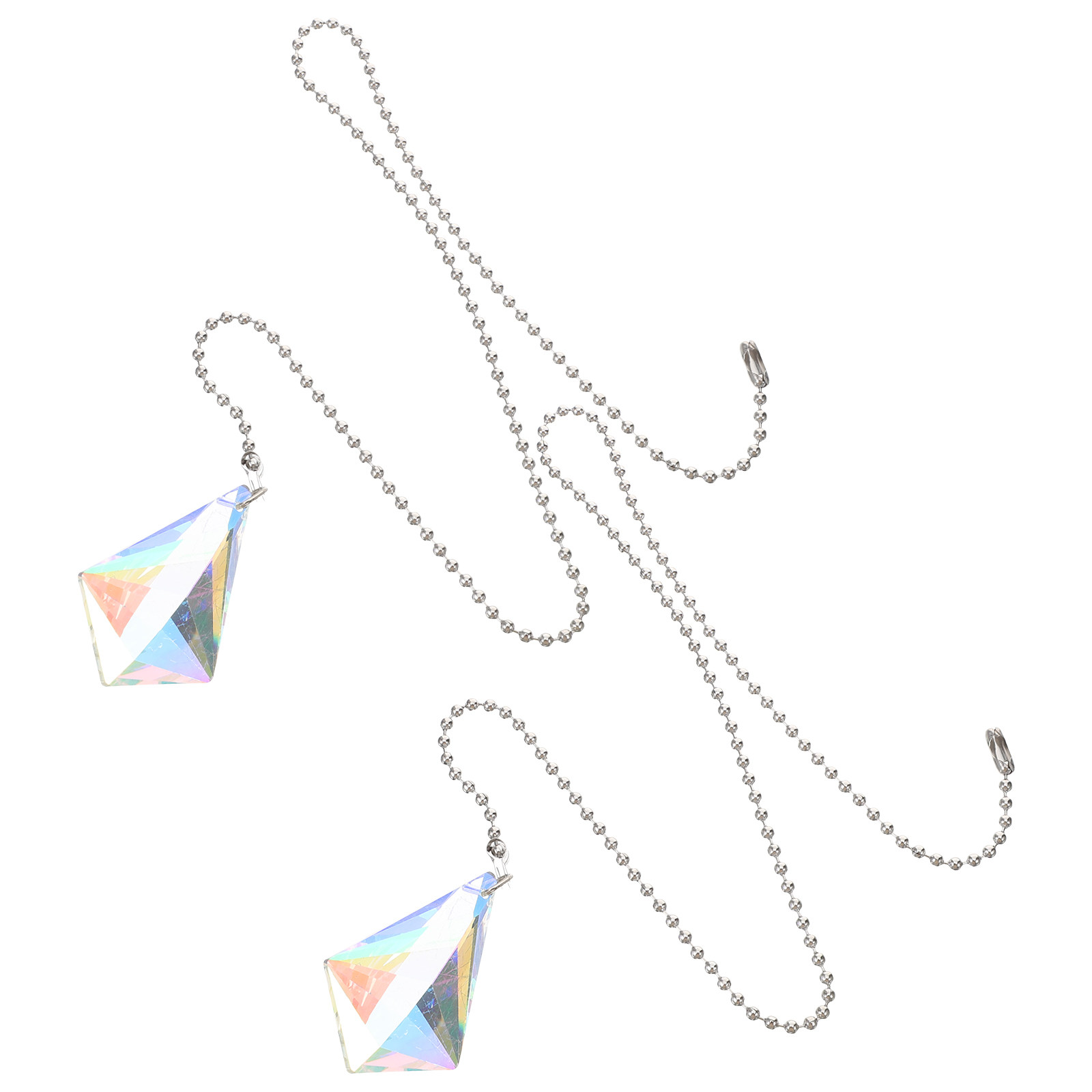 2Pcs Crystal Fan Pull Chain De - Decor Lighting Ceiling Fans 리뷰 및 가격
