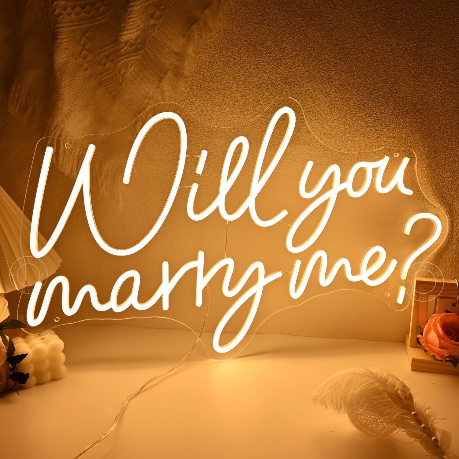 Will You Marry Me LED Neon Lig - Lighting Decoration For Wedding 리뷰 및 가격