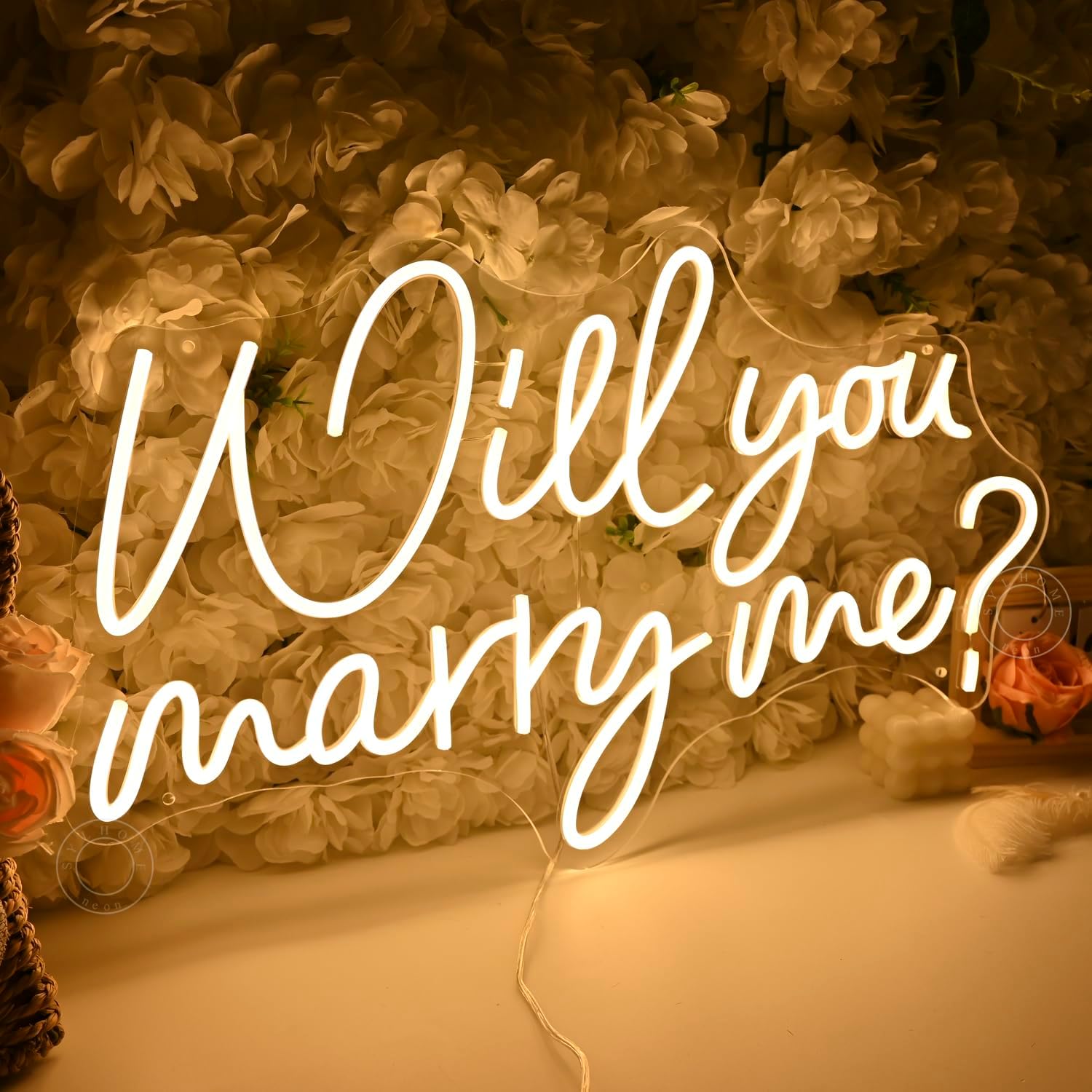 Will You Marry Me LED Neon Lig - Lighting Decoration For Wedding 리뷰 및 가격