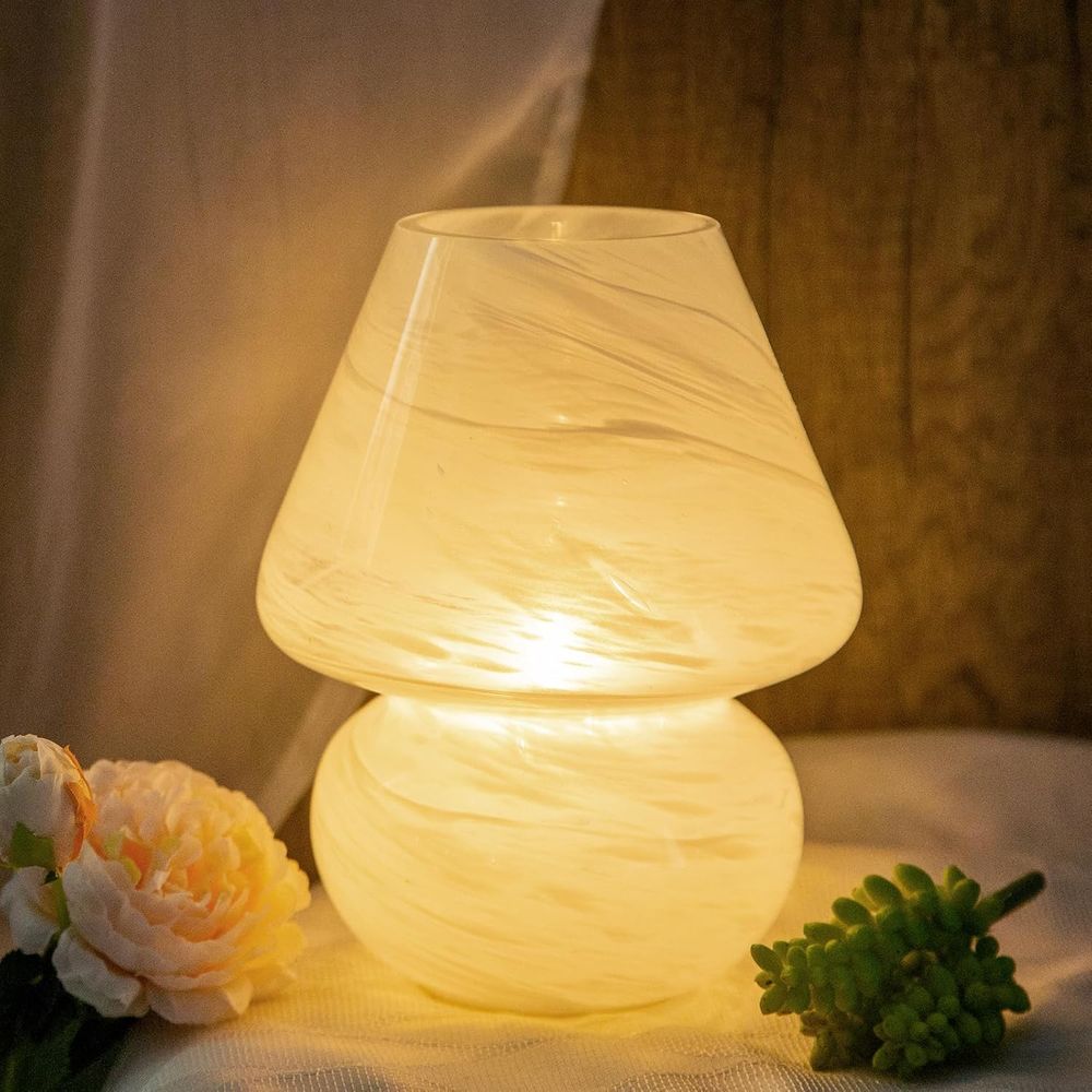 MJ PREMIER Mushroom Lamp, Batt - Led Lighting Decor 리뷰 및 가격