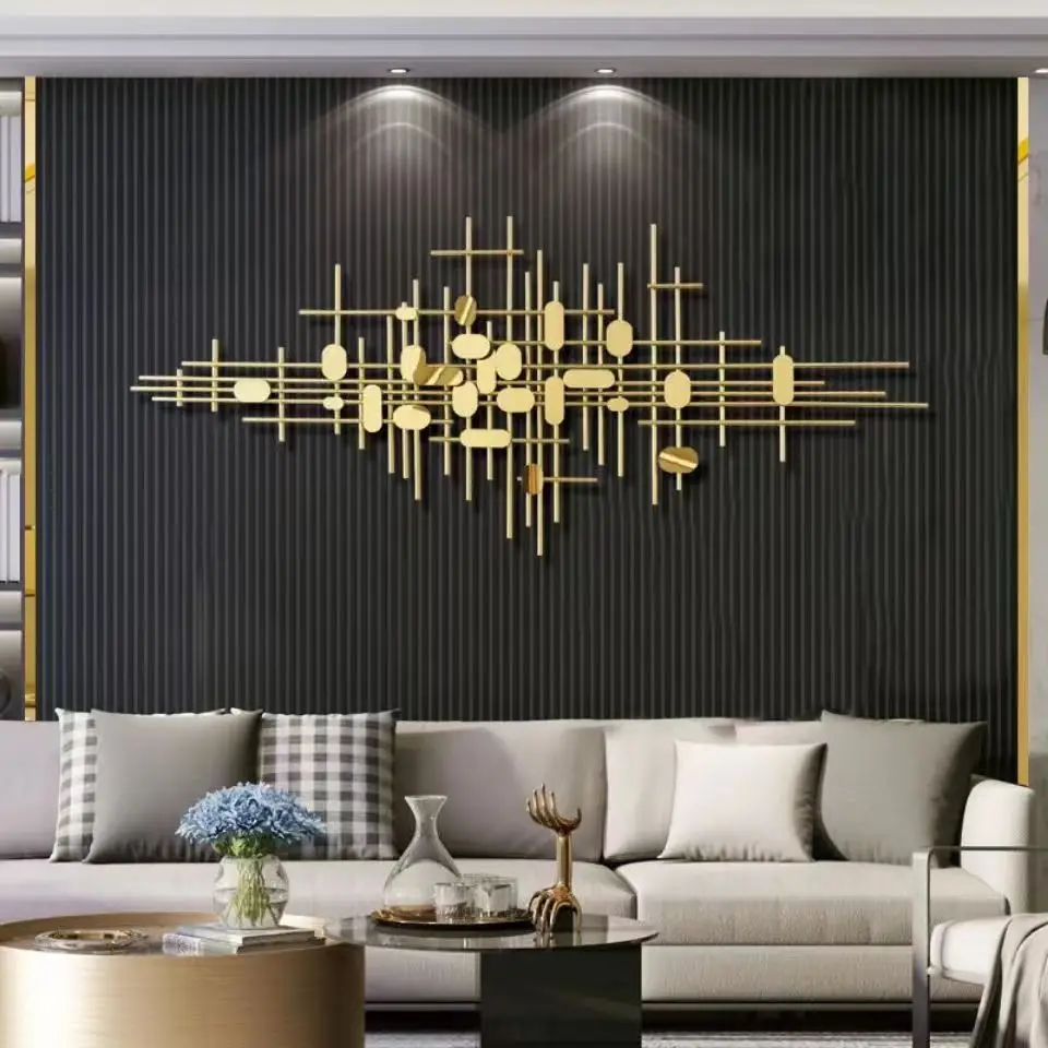Nordic Light Luxury Wall Decor - Lighting Metal Wall Decor 리뷰 및 가격