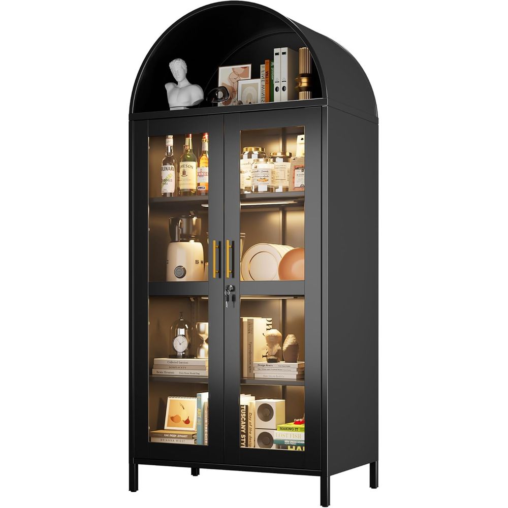 78.74 High Metal Arched Cabine - Lighting & Home Decor Studio Photos 리뷰 및 가격