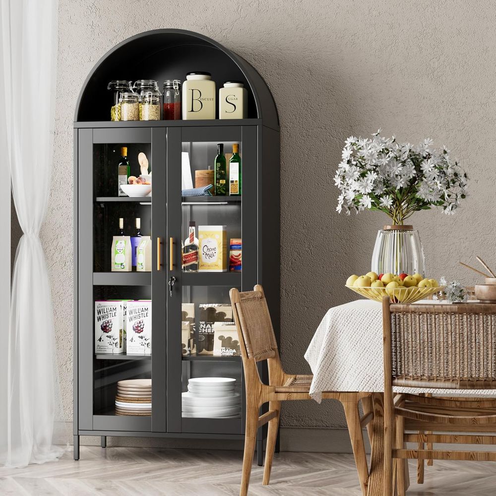 78.74 High Metal Arched Cabine - Lighting & Home Decor Studio Photos 리뷰 및 가격