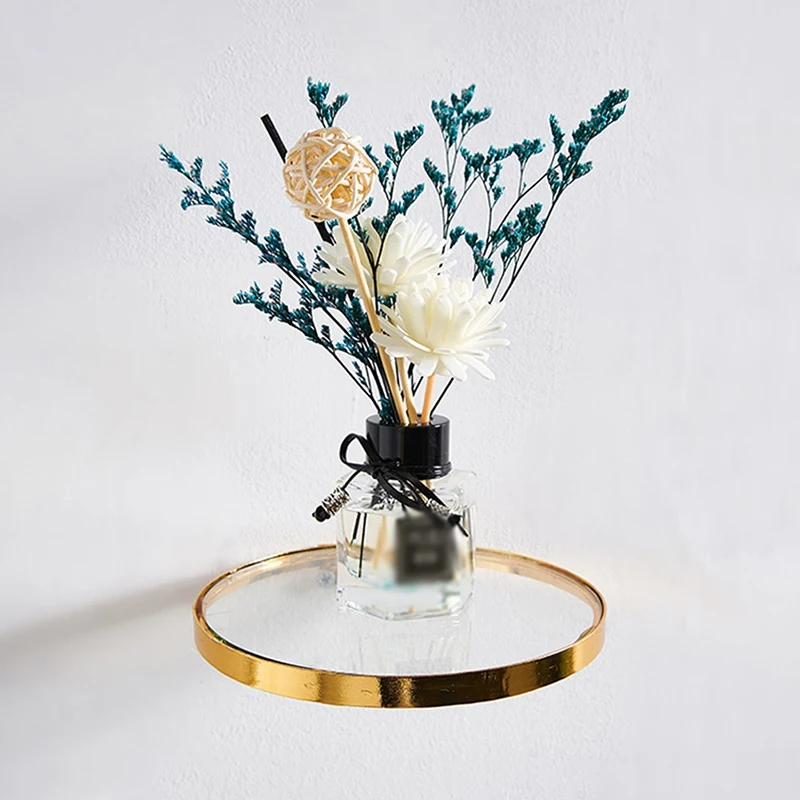 Round Wall Hanging Iron & Glas - Lighting Metal Wall Decor 리뷰 및 가격