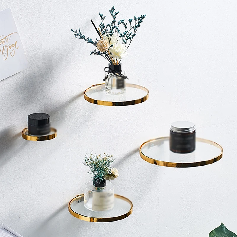 Round Wall Hanging Iron & Glas - Lighting Metal Wall Decor 리뷰 및 가격