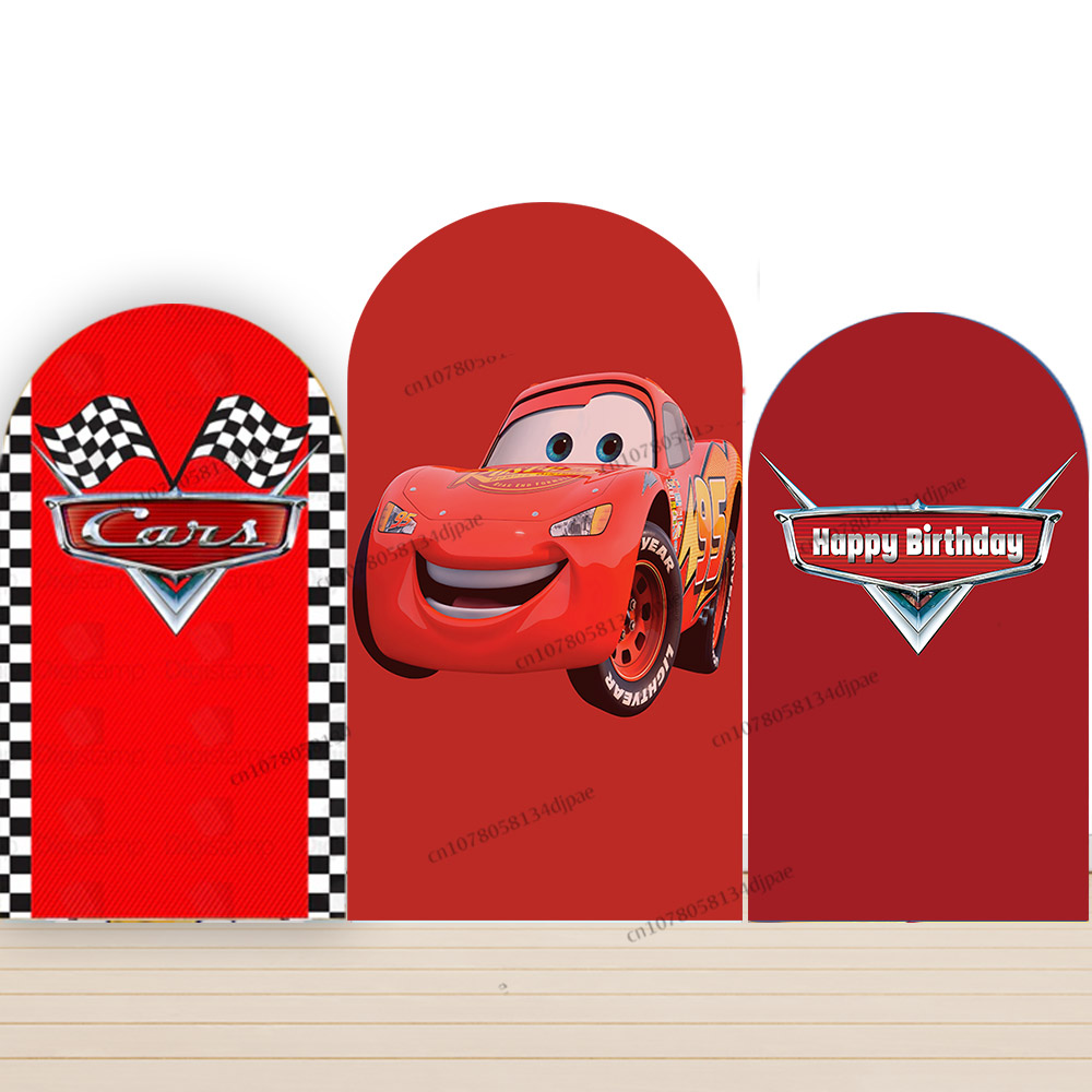 Race Car Arch Backdrop Cover C - Lighting Mcqueen Decor 리뷰 및 가격
