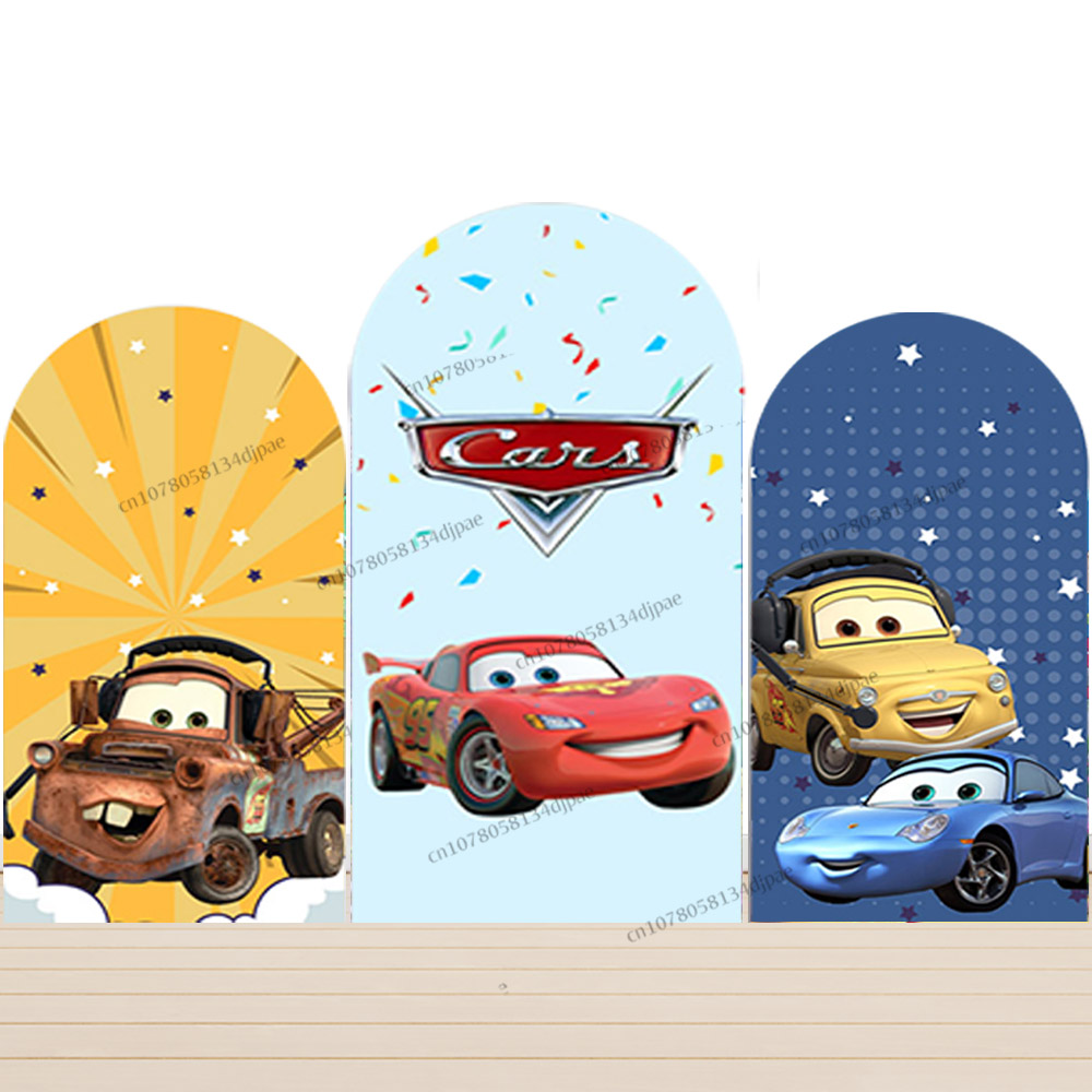 Race Car Arch Backdrop Cover C - Lighting Mcqueen Decor 리뷰 및 가격