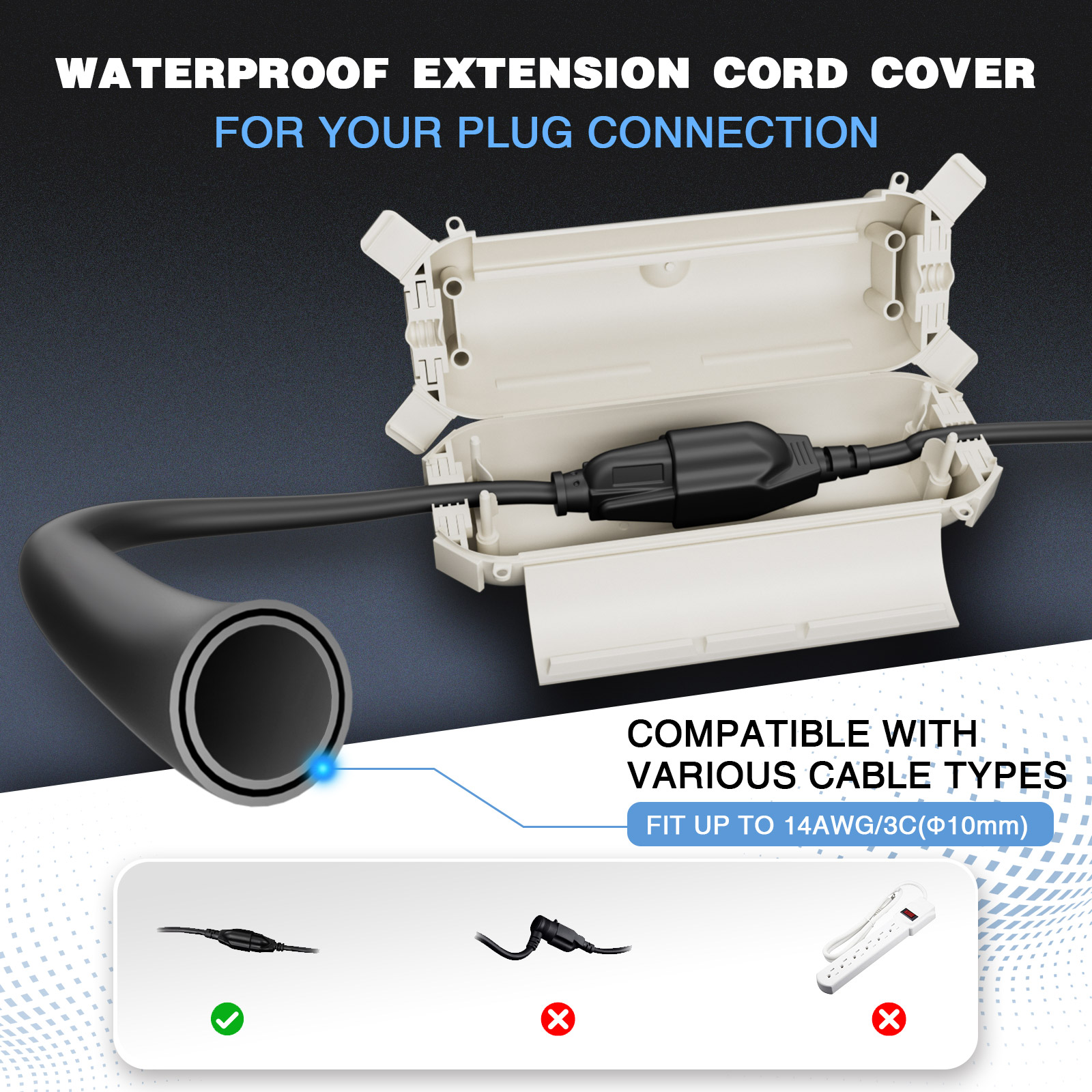2 Pack Waterproof Outdoor Conn - Decor Lighting Pack 리뷰 및 가격