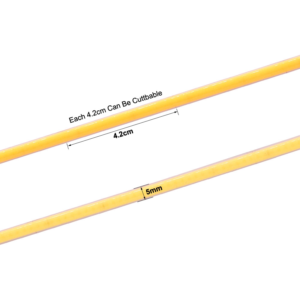5mm  COB LED Strip 384LEDs/m S - Lighting Decor And More 리뷰 및 가격