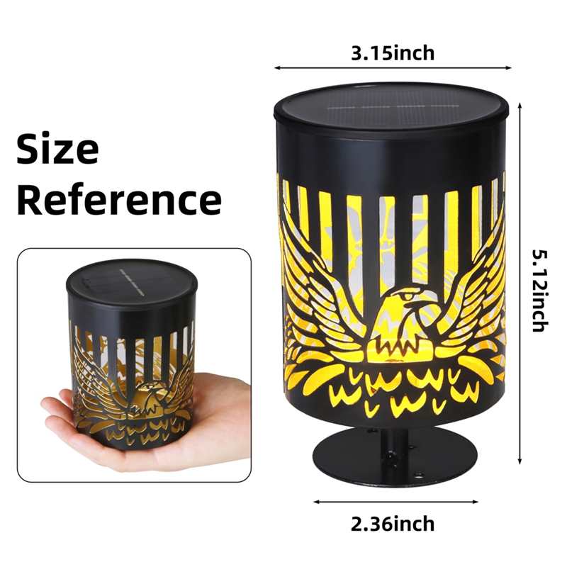 2 Pack Solar Fence Lights Meta - Decor Lighting Pack 리뷰 및 가격
