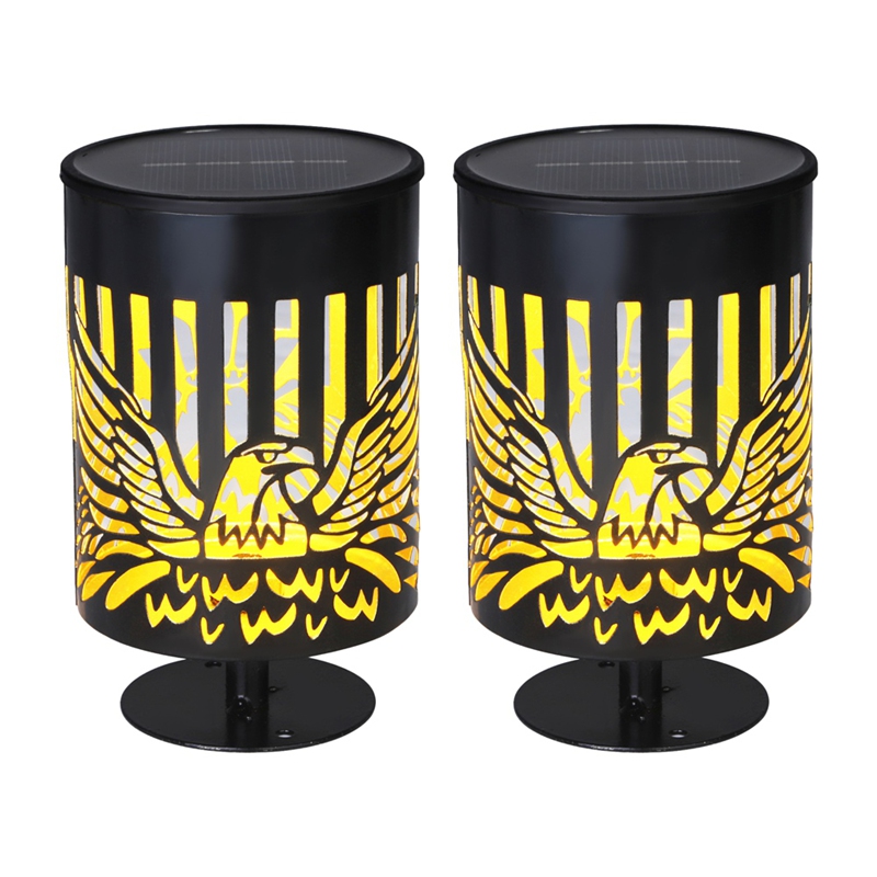 2 Pack Solar Fence Lights Meta - Decor Lighting Pack 리뷰 및 가격