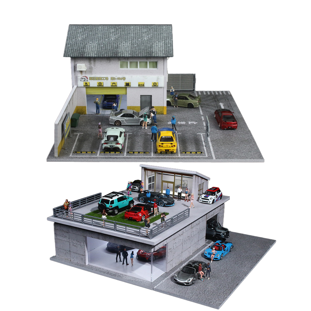 1:64 Morimoto Factory & Sunroo - Garage Lighting Decor 리뷰 및 가격