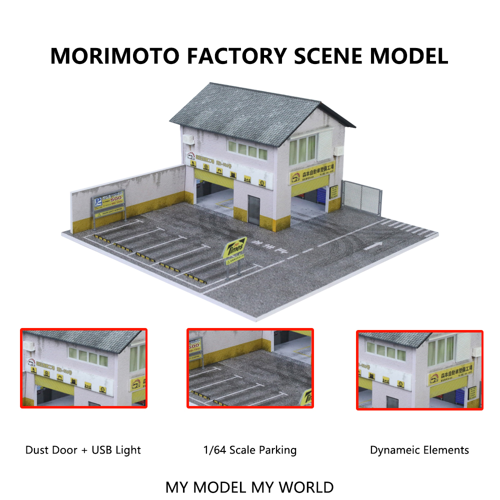 1:64 Morimoto Factory & Sunroo - Garage Lighting Decor 리뷰 및 가격