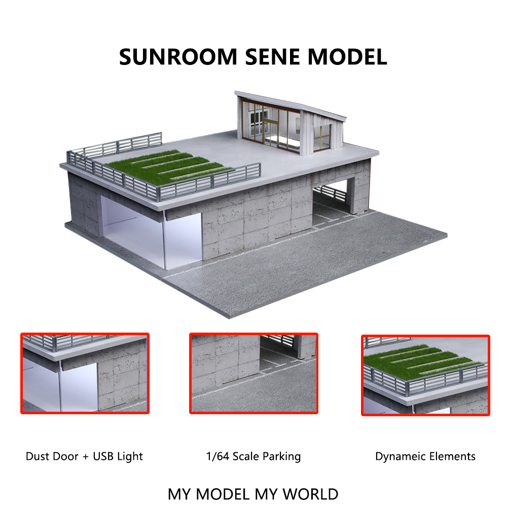 1:64 Morimoto Factory & Sunroo - Garage Lighting Decor 리뷰 및 가격