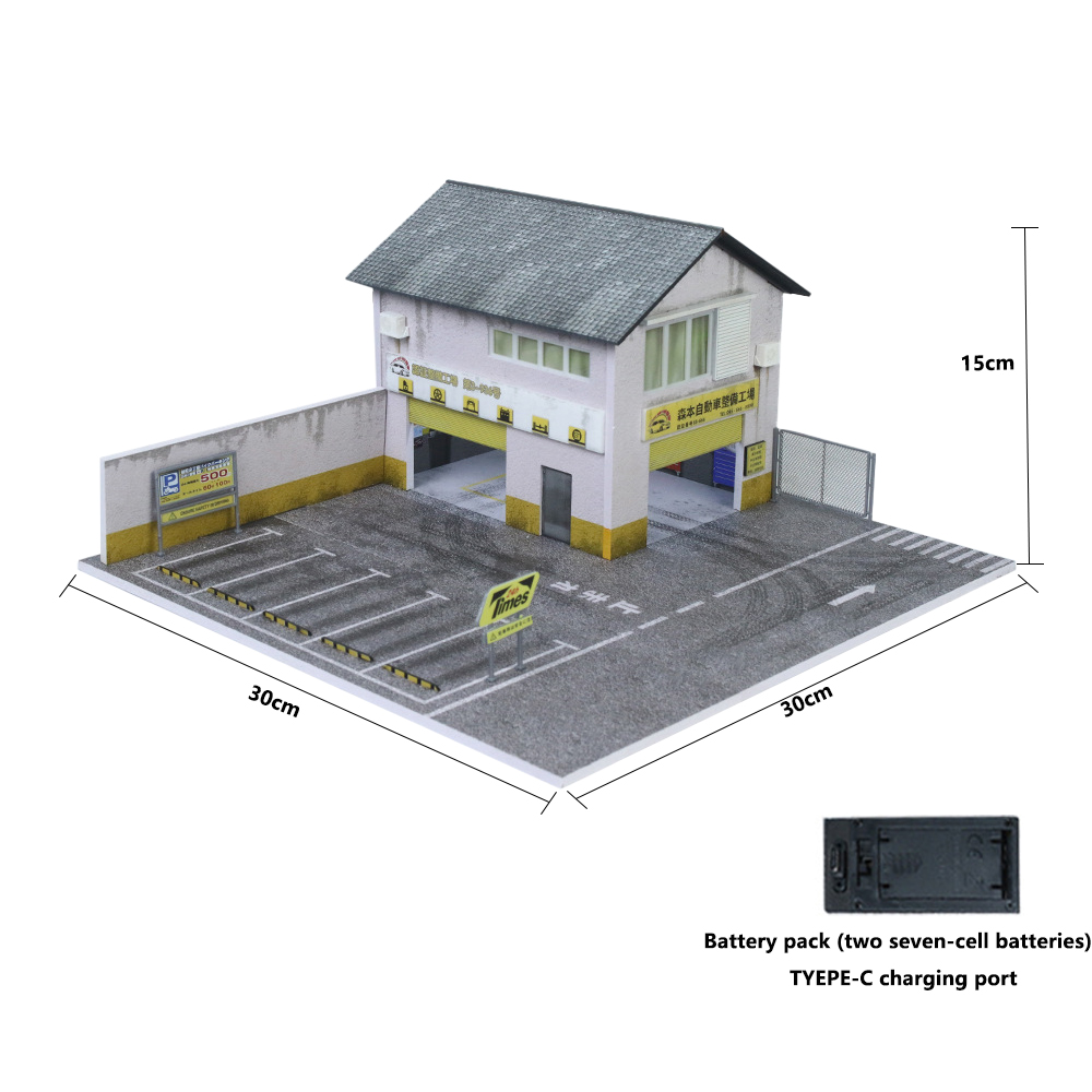 1:64 Morimoto Factory & Sunroo - Garage Lighting Decor 리뷰 및 가격