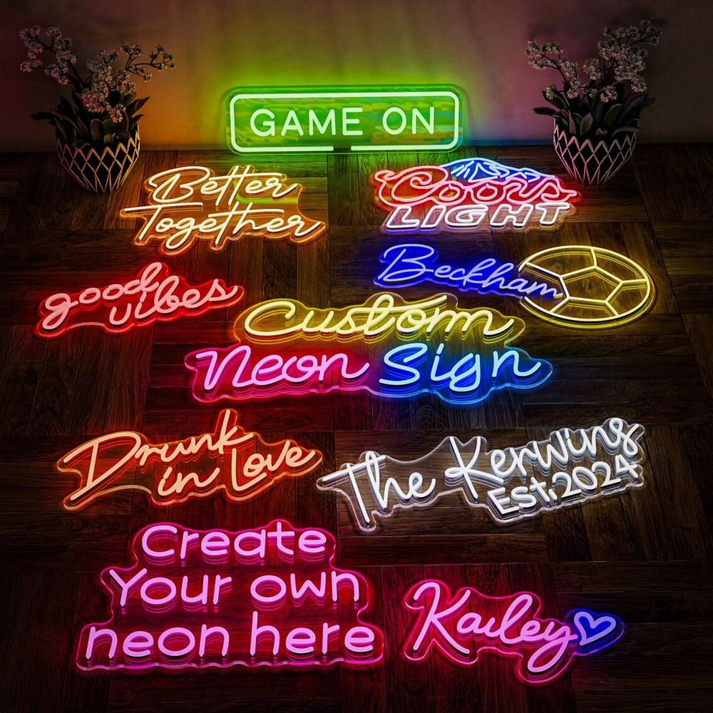 Private Custom Neon Signs Acry - Neon Sign Custom Led 리뷰 및 가격