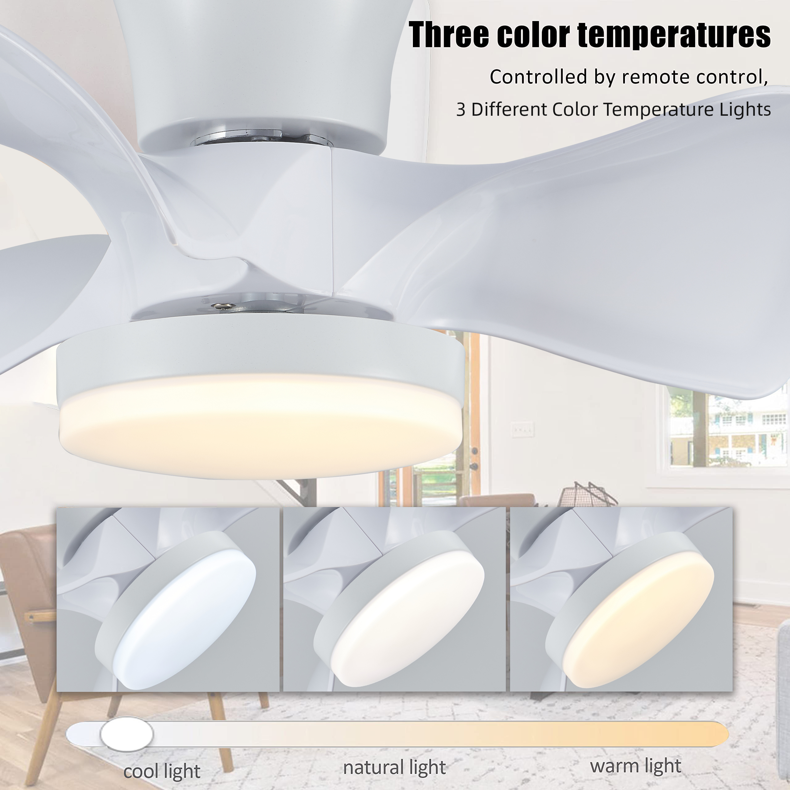 22 Inch Modern Ceiling Fan wit - Decor Lighting Ceiling Fans 리뷰 및 가격
