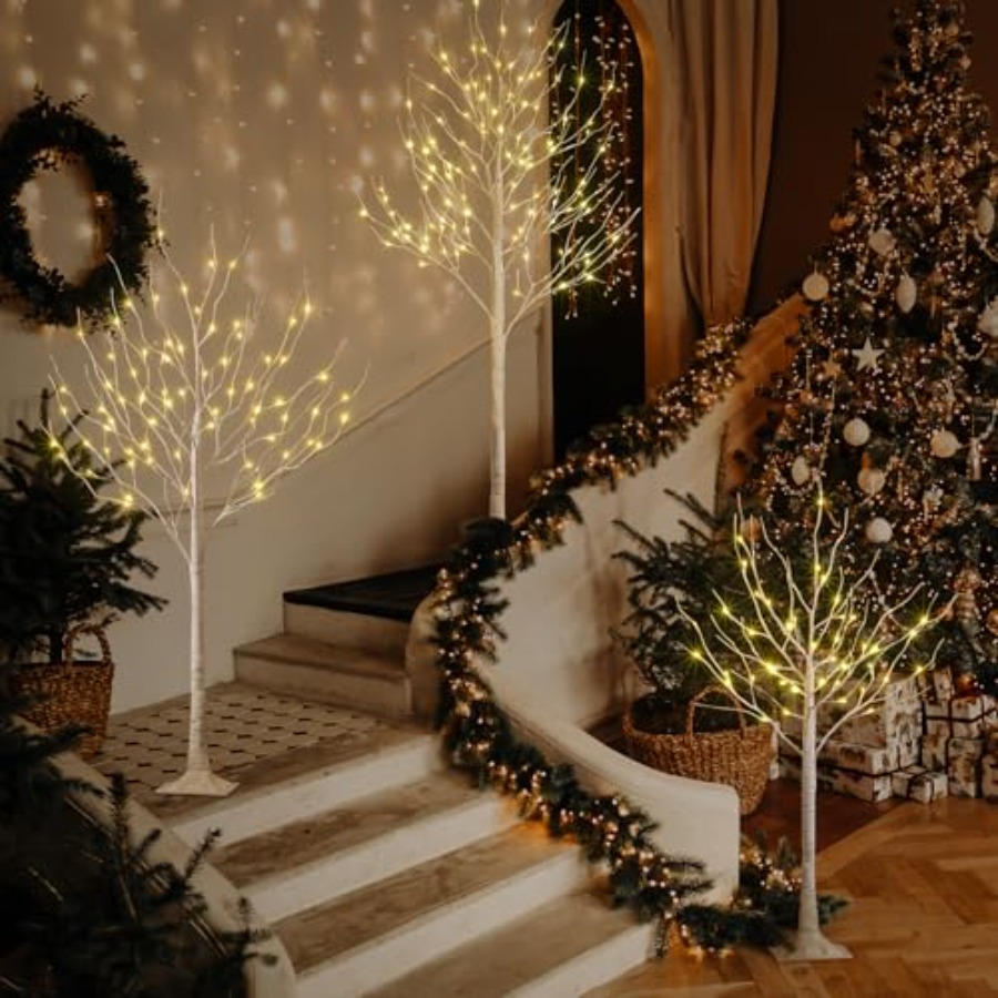 LED Birch Tree Light Set for i - Decor Lighting Pack 리뷰 및 가격