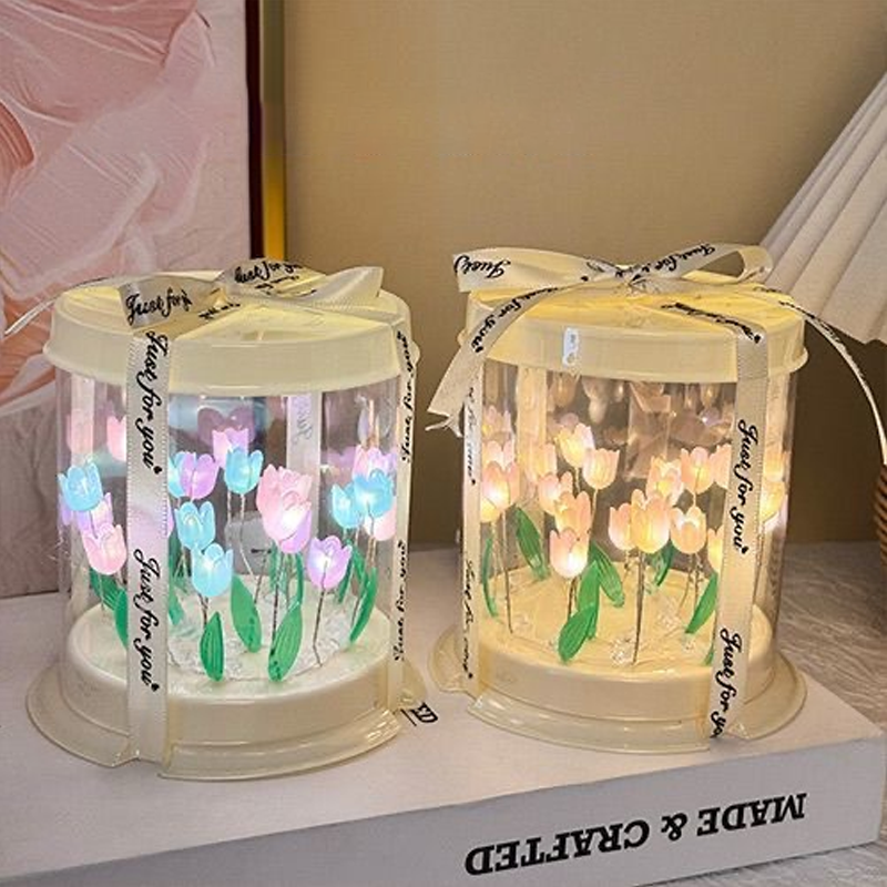 DIY Tulip Lamp Simulation Flow - Lighting Decoration In Bedroom 리뷰 및 가격