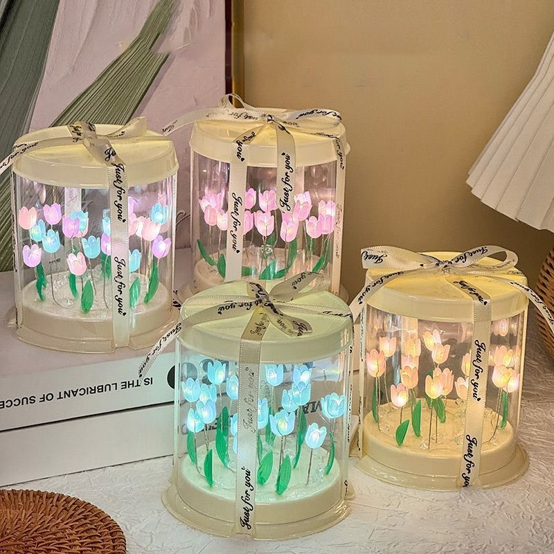 DIY Tulip Lamp Simulation Flow - Lighting Decoration In Bedroom 리뷰 및 가격