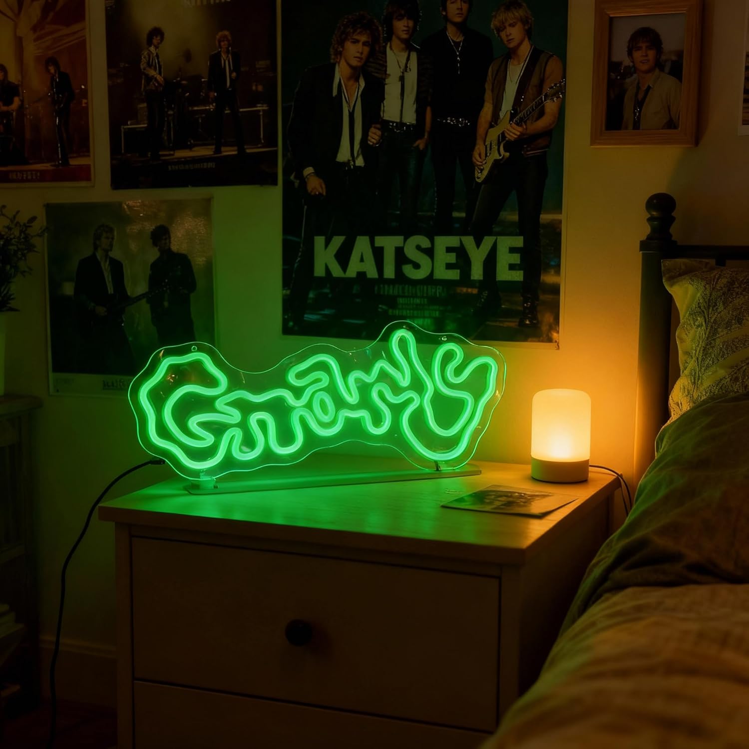 Gnarly Neon Sign Art Wall Ligh - Garage Lighting Decor 리뷰 및 가격