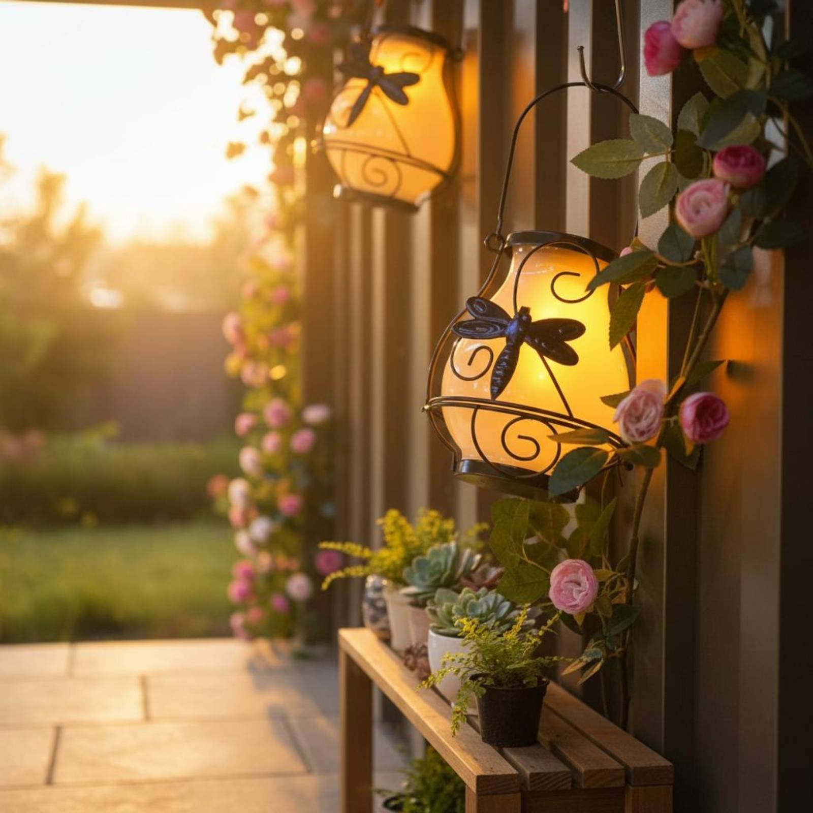 Solar Butterfly Lantern Waterp - Lighting Decoration Outdoor 리뷰 및 가격
