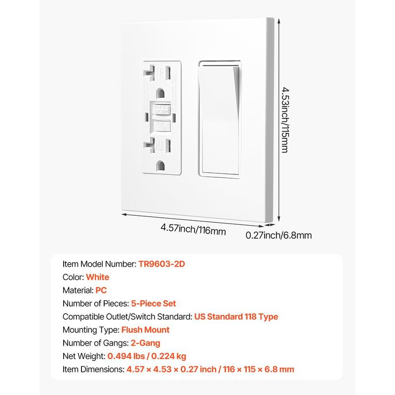 Rocker Light Switch Wall Plate - Decor Lighting Pack 리뷰 및 가격