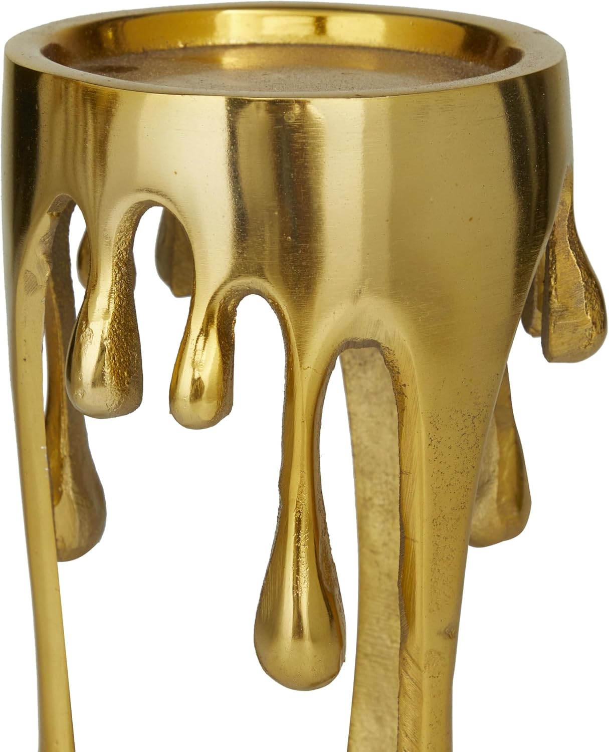 Gold Abstract Aluminum Candle  - Candle Holder Set 리뷰 및 가격