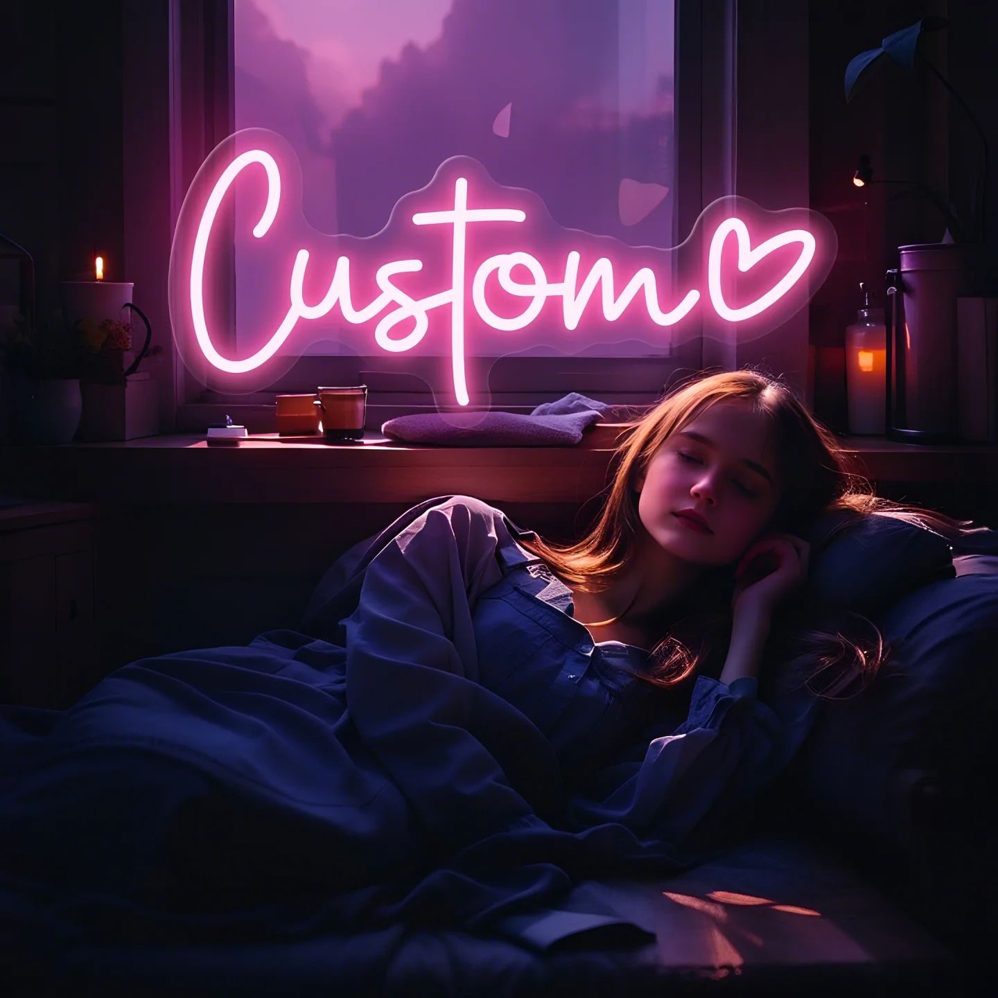 Custom LED Neon Sign Heart USB - Neon Sign Custom Led 리뷰 및 가격
