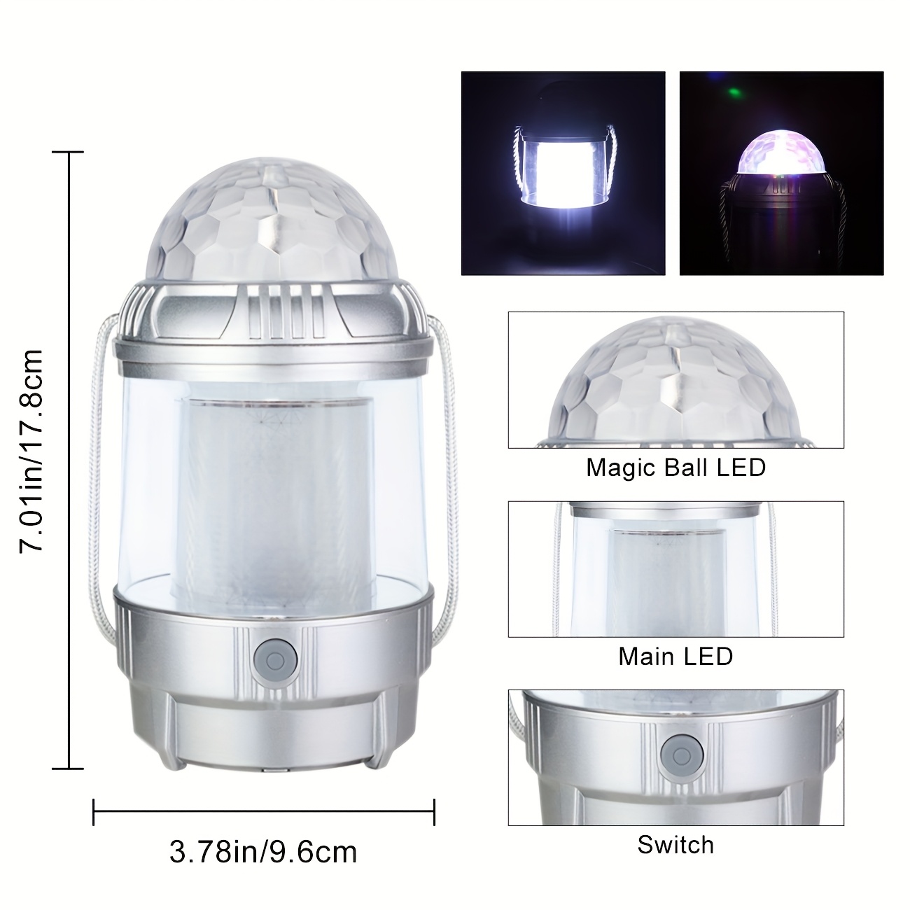 1-4PCS LEDCamping Lantern Rech - Lighting Decoration Outdoor 리뷰 및 가격