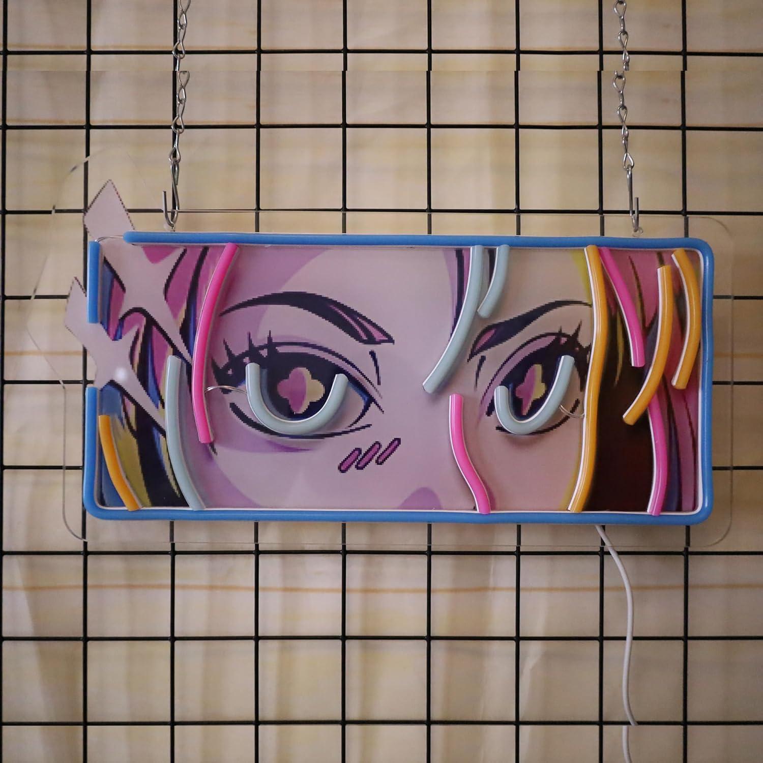 Passionate Eyes Neon Sign USB  - Garage Lighting Decor 리뷰 및 가격