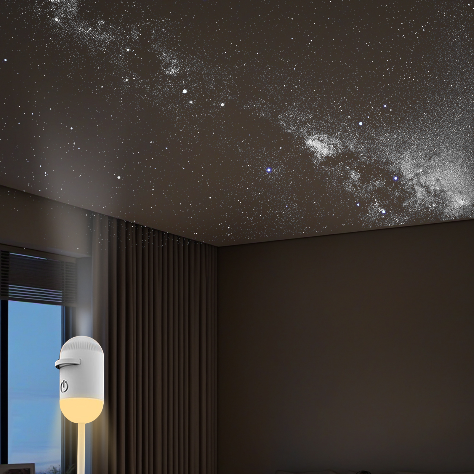 Mini Galaxy Star Projector Nig - Lighting Decoration In Bedroom 리뷰 및 가격