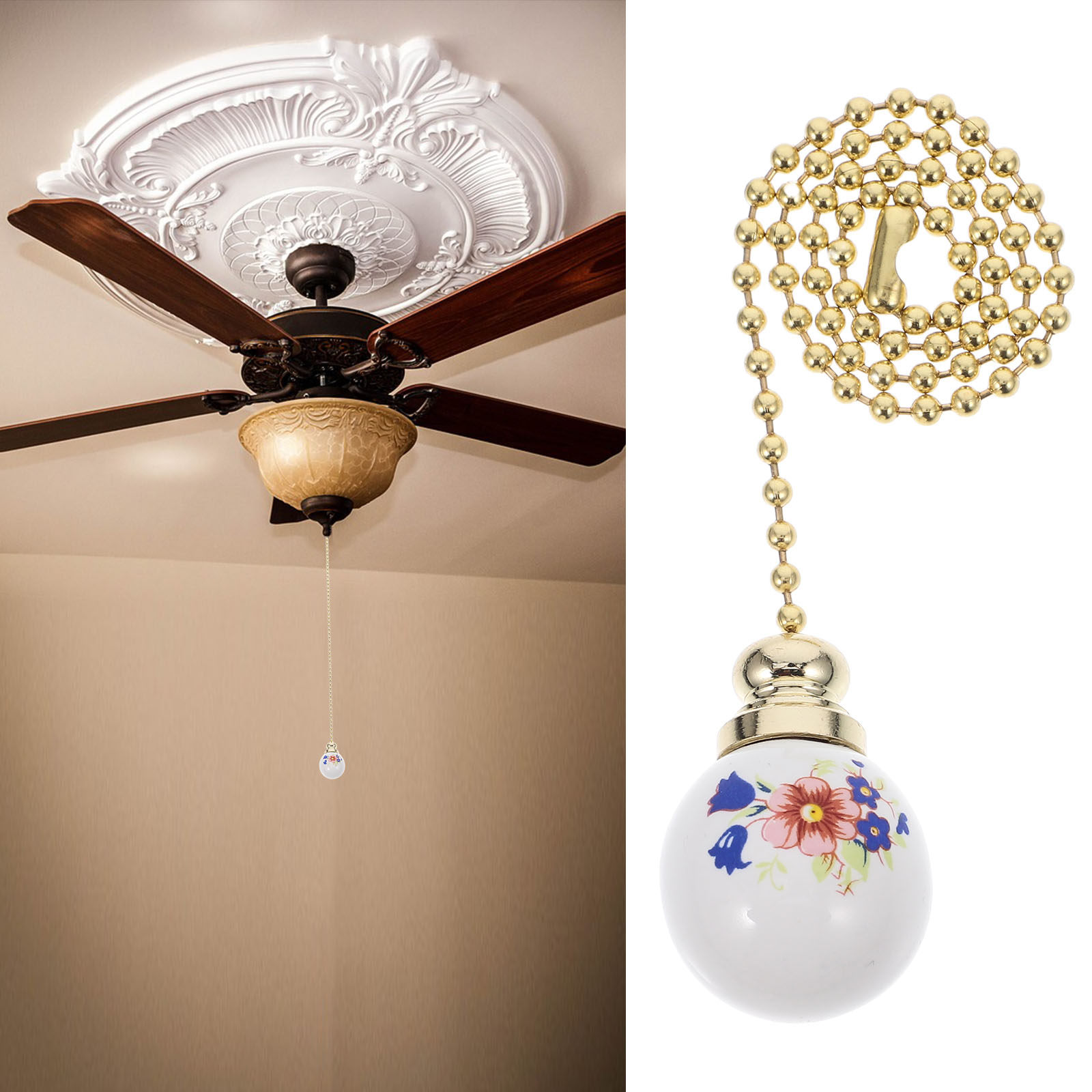 Vintage Style Pull Chain Ceili - Decor Lighting Ceiling Fans 리뷰 및 가격
