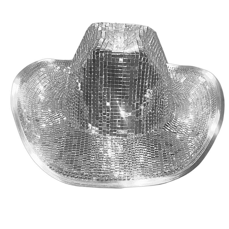 Disco Ball Cowboy Hat Cowboy C - Disco Ball Mirror 리뷰 및 가격
