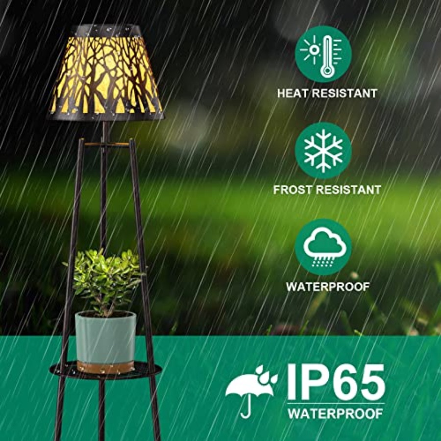 2 Pack Outdoor Solar Floor Lam - Decor Lighting Pack 리뷰 및 가격