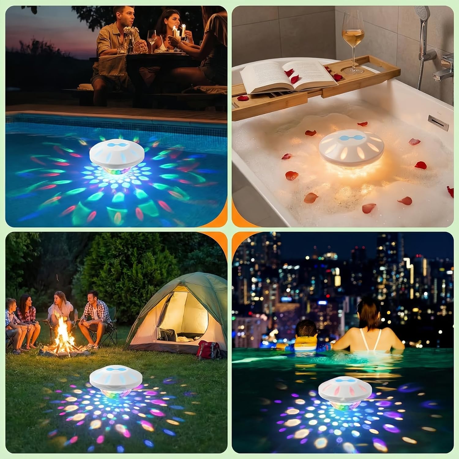 4-Pack 4000mAh Color-Changing  - Decor Lighting Pack 리뷰 및 가격