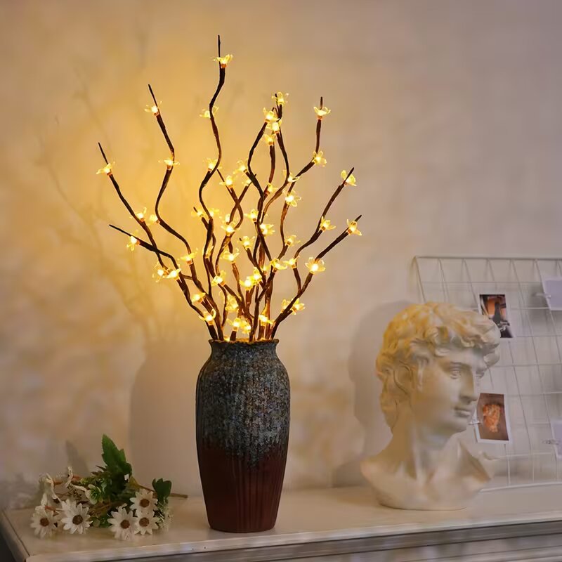1/2PC 20LED Cherry Blossom Tre - Lighting Decoration Outdoor 리뷰 및 가격