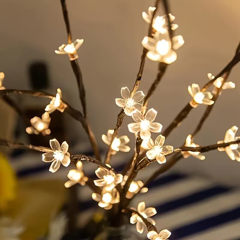 1/2PC 20LED Cherry Blossom Tre - Lighting Decoration Outdoor 리뷰 및 가격