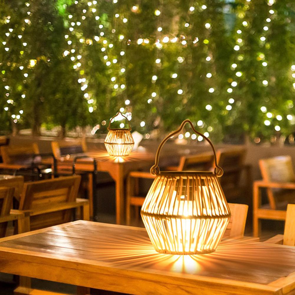 IP65 Waterproof Solar Rattan L - Lighting Decoration Outdoor 리뷰 및 가격