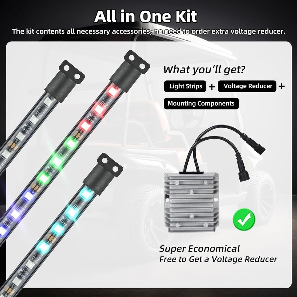 Gol Cart LED Strip Lights, Und - Led Lighting Decor 리뷰 및 가격